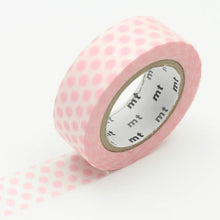 light pink dots washi tape japanese