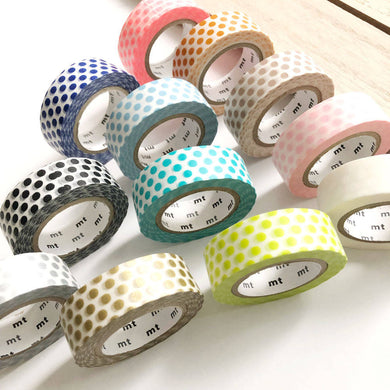 mt dots washi tape japanese