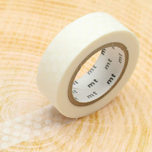 white dots washi tape japanese