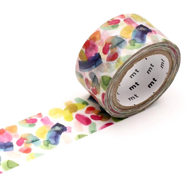 mt x bluebellgray Pedro Washi Tape Japanese Abstract Watercolor