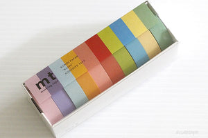 MT Washi Masking Tape Set of 10 -  Bright - Japanese