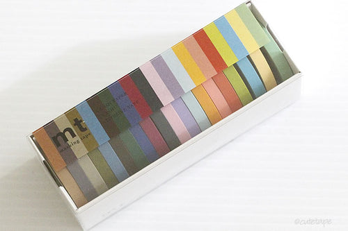 Skinny MT Washi Tape Set of 20 - 7mm Thin - Japanese