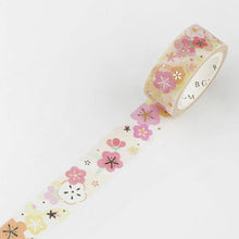 pastel cherry blossom sakura washi tape bgm masking tape