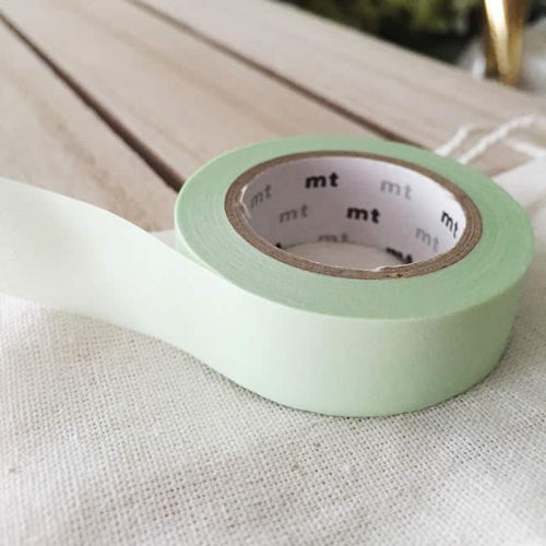 Solid Pastel Green Washi Tape Japanese (discontinued)