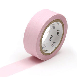 mt Pastel Washi Tape Solid Colors - Japanese