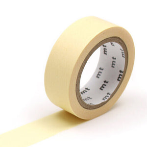 mt Pastel Washi Tape Solid Colors - Japanese