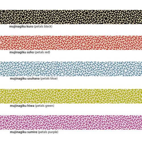 Flower Petals Washi Tape Floral MT Japanese Mujinagiku