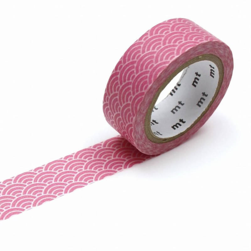 Ocean Wave Washi Tape MT Japanese Seigaihamon Traditional