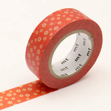 Pinwheel Flowers mt Washi Tape Japanese Floral Nejiriume