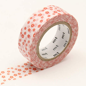 Pinwheel Flowers mt Washi Tape Japanese Floral Nejiriume