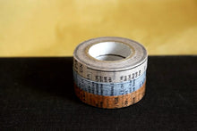 set of 3 oldbook thin washi tape from japan