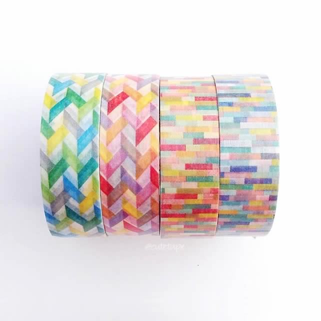 MT Block Slash Washi Tape Japanese