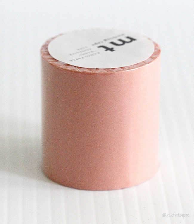 Peach Salmon Pink mt CASA Washi Tape 50mmx10m Peach