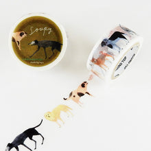 Soupy Dog Washi Tape Syoukei Round Top - Japanese
