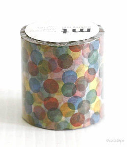 Spots Yellow Red CASA Washi Tape MT 50mmx10m (Discontinued)