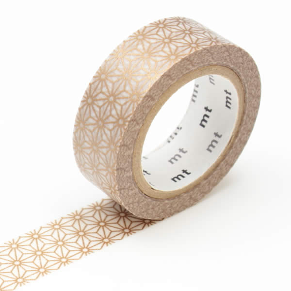 Native American Pattern Gold Japanese Washi Tape Masking Tape