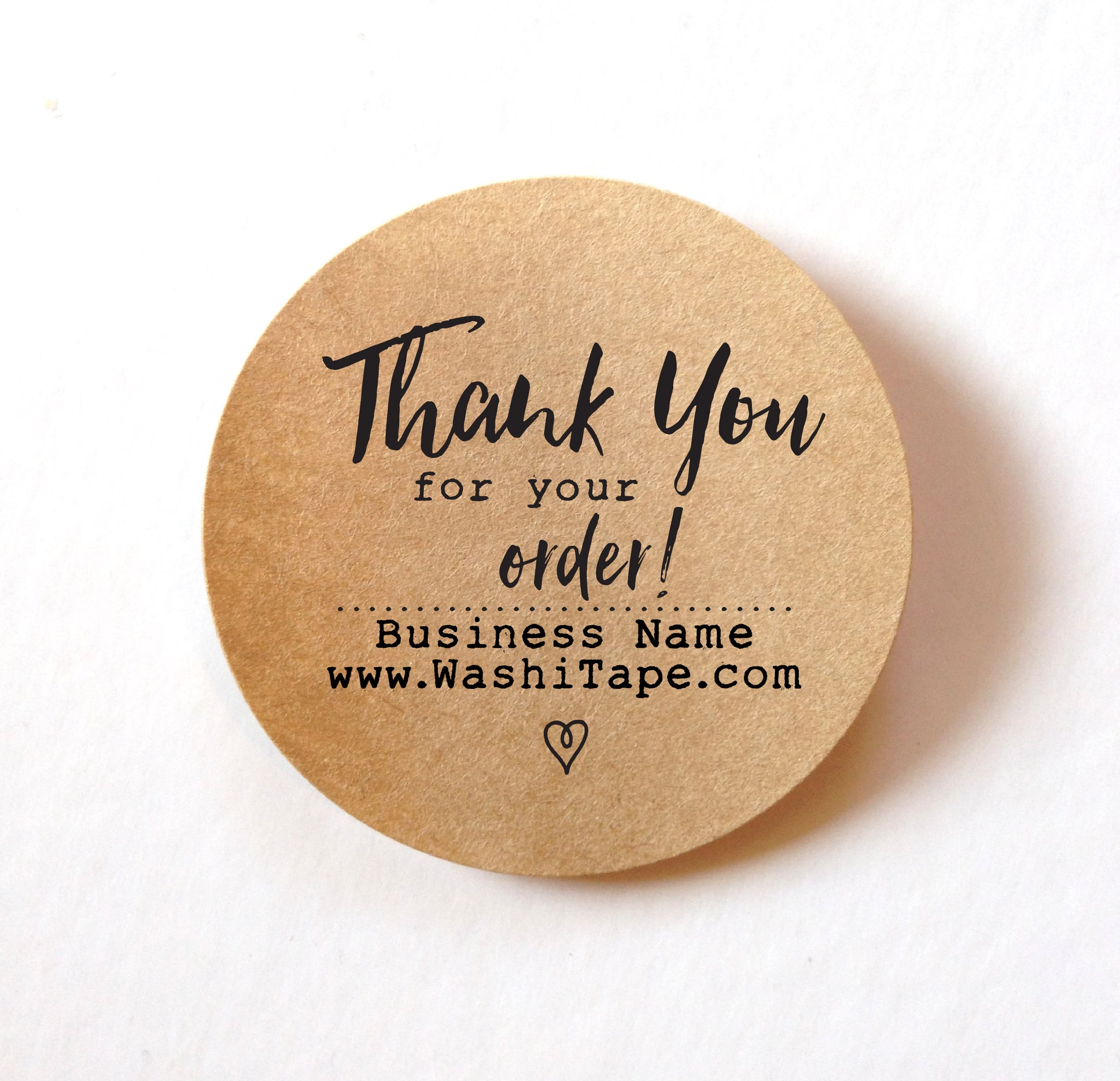  Personalized Labels - Customized Stickers with Any Design Image  Logo Text,Custom Thank You Label Stickers, Business Logo,100 Labels  (Circle,1.5x1.5) : Office Products