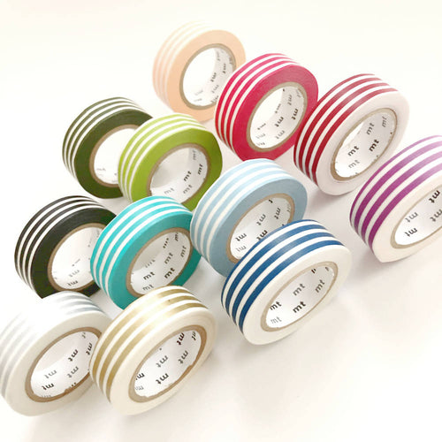 stripe washi tape, striped thicker line masking tape