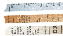 thin oldbook washi tape color swatch