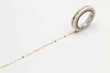 7mm Flower Line MT Thin Washi Tape Slim Floral Japanese