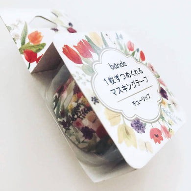 Tulip Bande Washi Tape Sticker Rolls Japanese