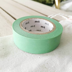 mint washi tape, solid color mt washi tapes